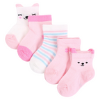 Lot de 5 Paires de Chaussettes en Maille pour Bébés et Enfants