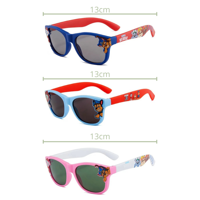 Lunettes de Soleil Enfant UV – Style Héros Canins