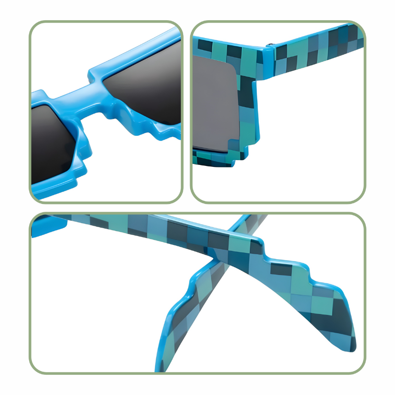 Lunettes de Soleil Enfant Pixel – Style Gamer