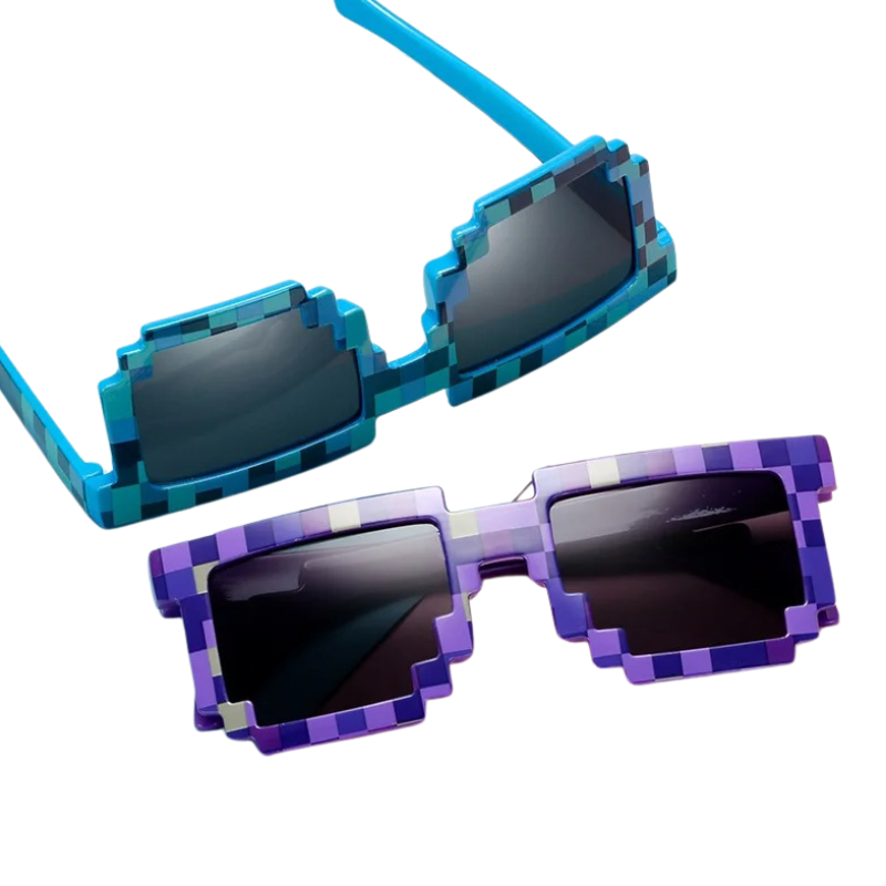 Lunettes de Soleil Enfant Pixel – Style Gamer