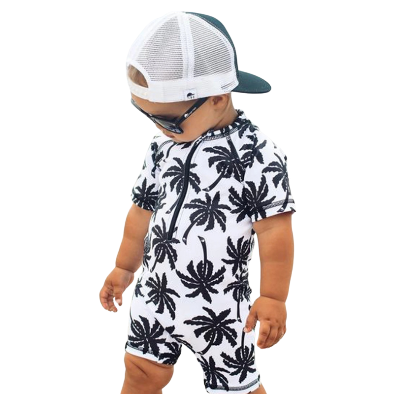 Maillot de Bain Enfant Palmeira avec Bonnet Offert