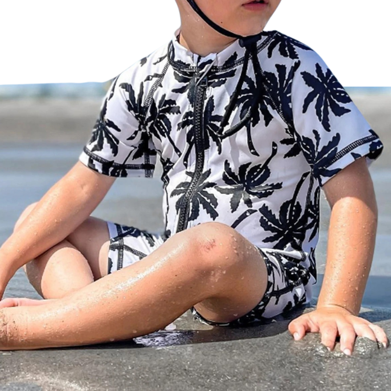 Maillot de Bain Enfant Palmeira avec Bonnet Offert