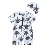 Maillot de Bain Enfant Palmeira avec Bonnet Offert