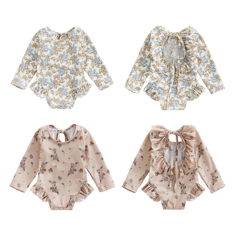 Maillot de Bain une Pièce Bébé – Été Confort et Style