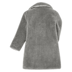 Manteau Croisé en Laine pour Fille