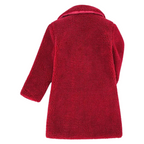 Manteau Croisé en Laine pour Fille
