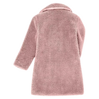 Manteau Croisé en Laine pour Fille
