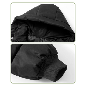 Manteau Enfant Croisé à Capuche