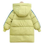 Manteau Enfant Croisé à Capuche