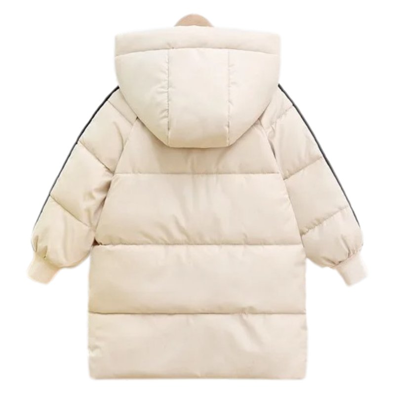 Manteau Enfant Croisé à Capuche