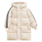 Manteau Enfant Croisé à Capuche