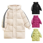 Manteau Enfant Croisé à Capuche