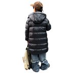 Manteau Puffer Enfant Long Unisexe