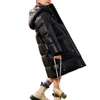 Manteau Puffer Enfant Long Unisexe