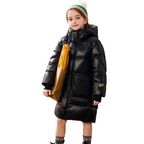 Manteau Puffer Enfant Long Unisexe