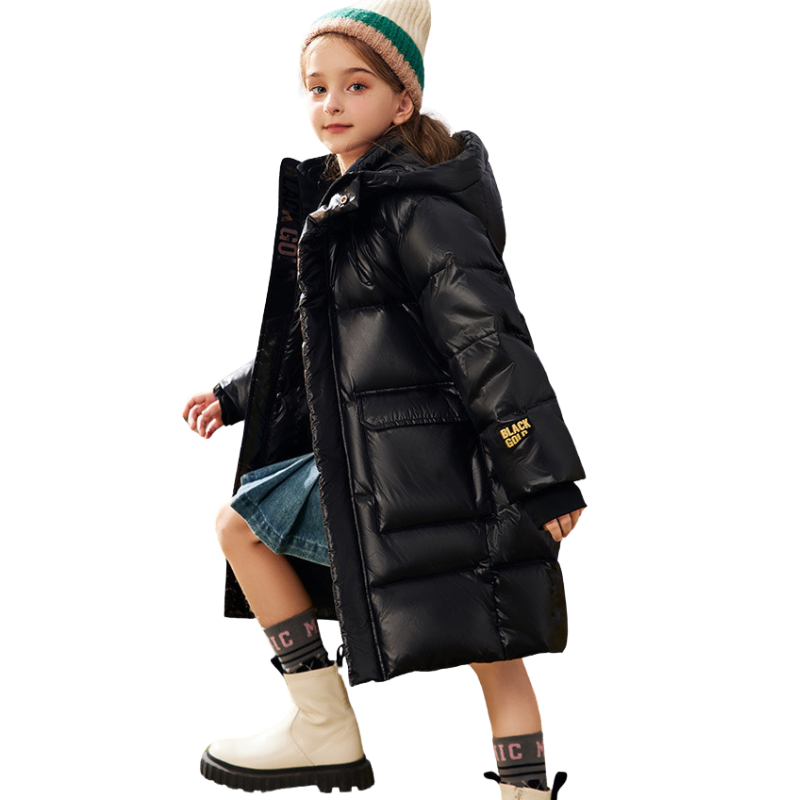 Manteau Puffer Enfant Long Unisexe