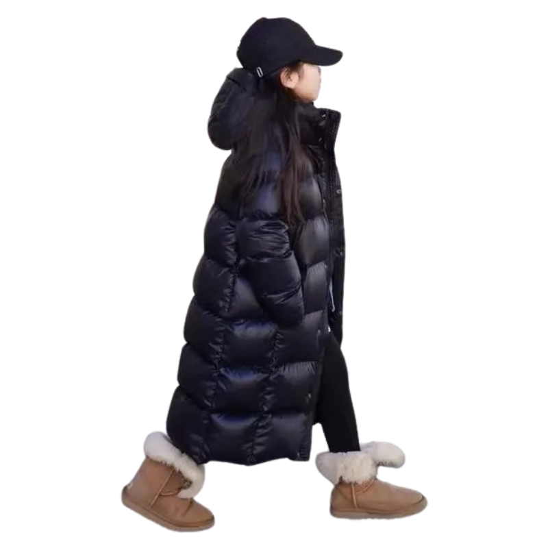Manteau Puffer Enfant Long Unisexe