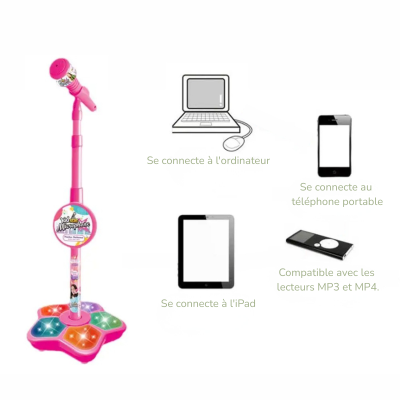 Microphone Karaoké pour Enfants