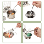 Mini Cuisine Enfant en Acier Inoxydable Bambino