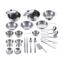Mini Cuisine Enfant en Acier Inoxydable Bambino