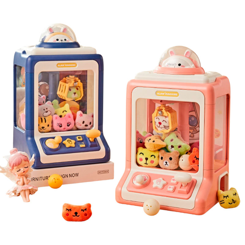 Mini Machine à Peluches Avec 10 Ours en Peluche Inclus