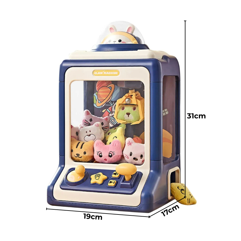 Mini Machine à Peluches Avec 10 Ours en Peluche Inclus