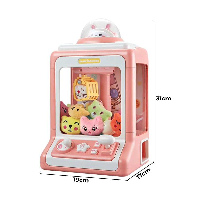Mini Machine à Peluches Avec 10 Ours en Peluche Inclus