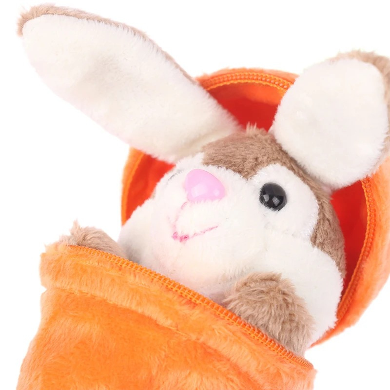 Mini Peluche Lapin avec Carotte