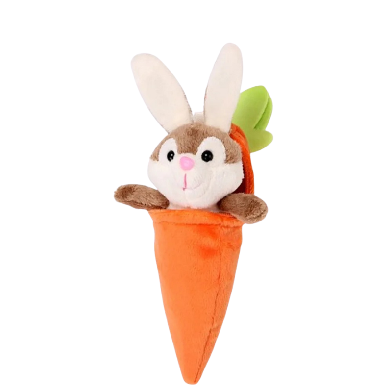 Mini Peluche Lapin avec Carotte