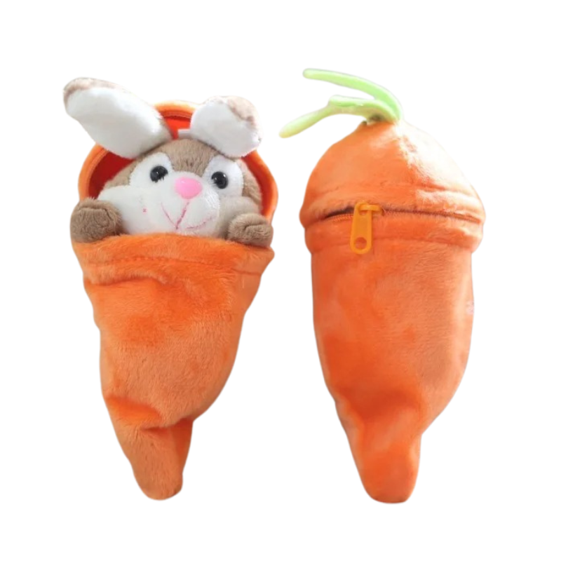 Mini Peluche Lapin avec Carotte
