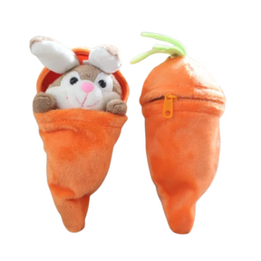 Mini Peluche Lapin avec Carotte