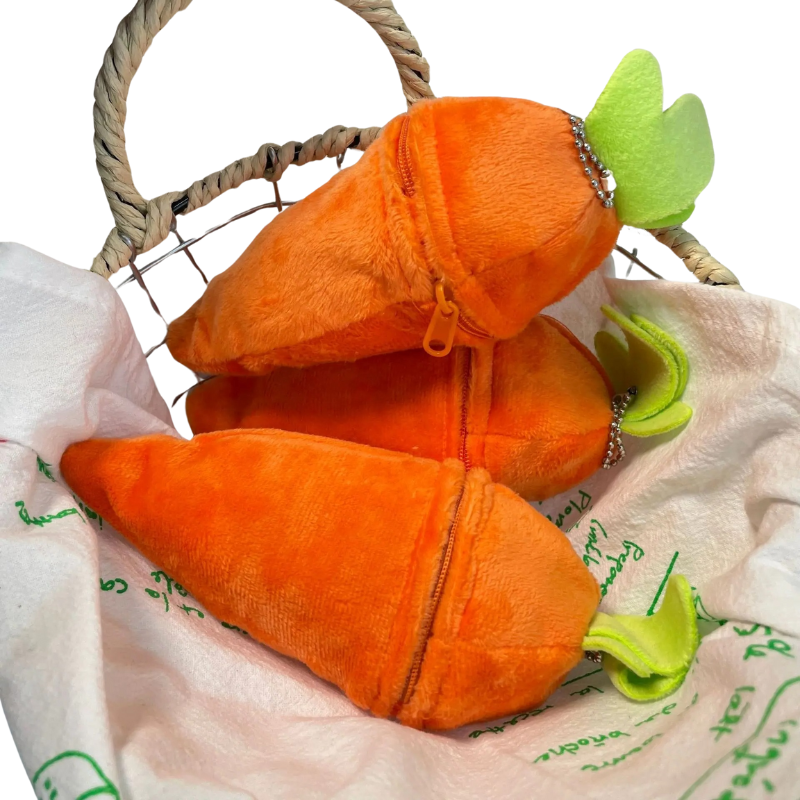 Mini Peluche Lapin avec Carotte