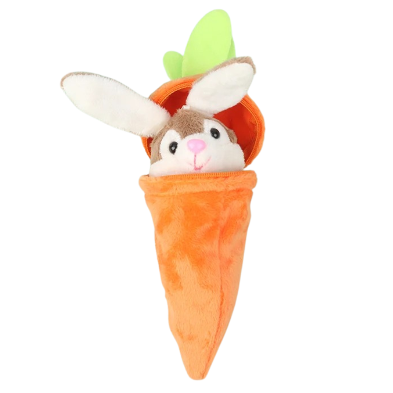 Mini Peluche Lapin avec Carotte
