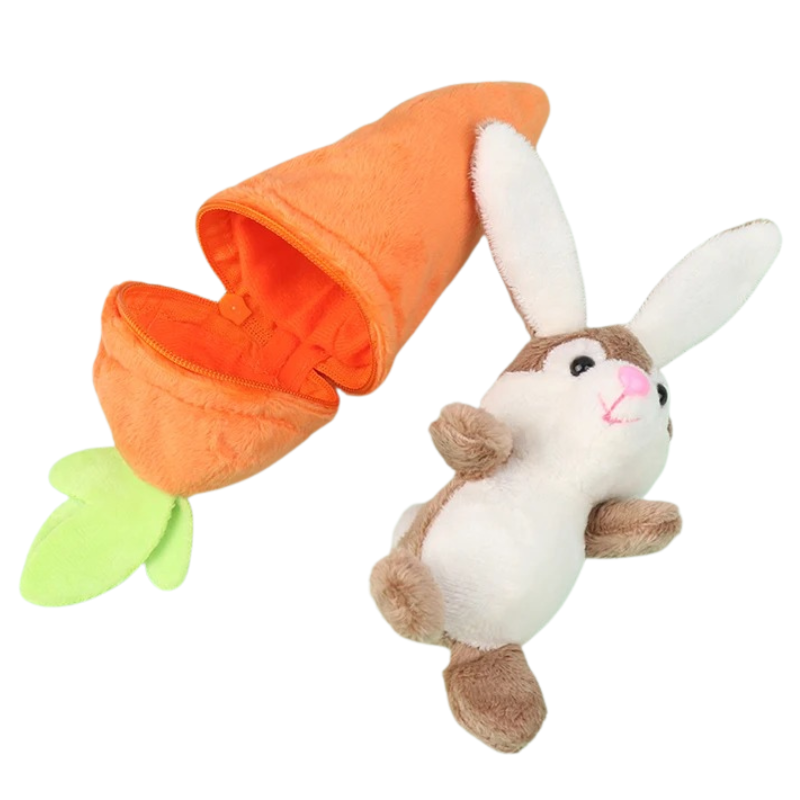 Mini Peluche Lapin avec Carotte
