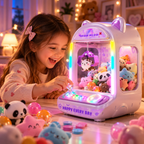 Mini Machine à Peluches pour Enfants avec 10 Peluches Incluses