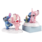 Figurines Kawaii Petit Monstre – Duo Bleu & Rose