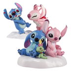Figurines Kawaii Petit Monstre – Duo Bleu & Rose