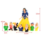 Coffret Figurines Conte de Fées – Princesse & Sept Compagnons
