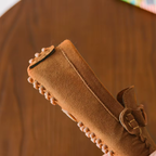 Mocassins Enfant en Suédine à Semelle Souple – Chaussures Élégantes