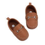 Mocassins en Cuir pour Bébé