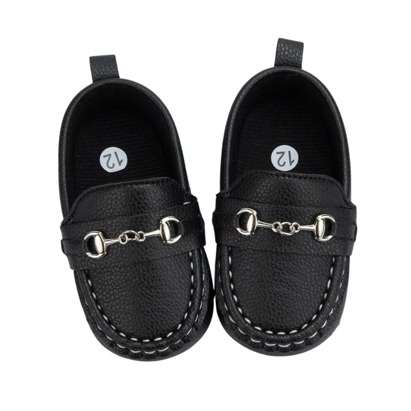 Mocassins en Cuir pour Bébé