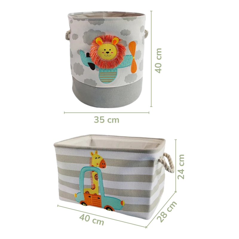 Panier de Rangement pour Jouets Bambino
