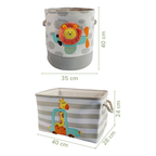 Panier de Rangement pour Jouets Bambino