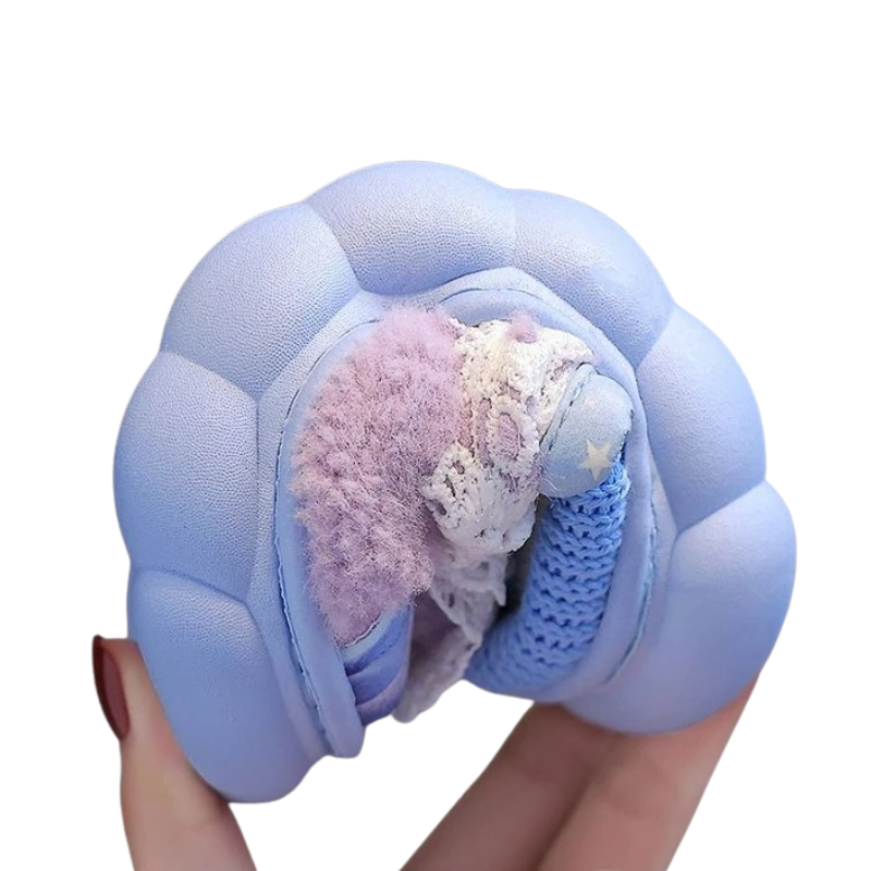 Pantoufle Enfant d’Hiver à Motif Princesse