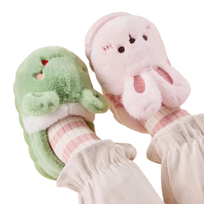 Pantoufles Enfant en Forme d’Animal