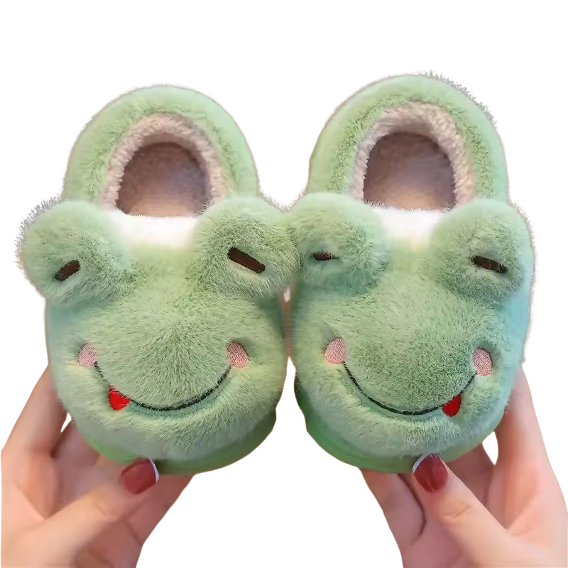 Pantoufles Enfant en Forme d’Animal