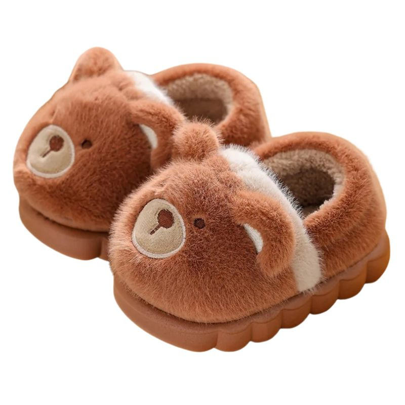 Pantoufles Enfant en Forme d’Animal