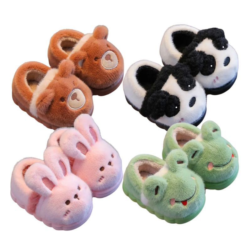 Pantoufles Enfant en Forme d’Animal