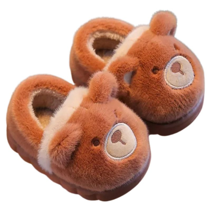 Pantoufles Enfant en Forme d’Animal