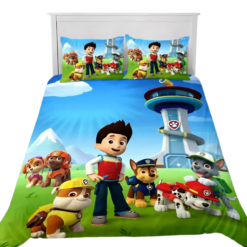 Parure de Lit Enfant Aventure Canine